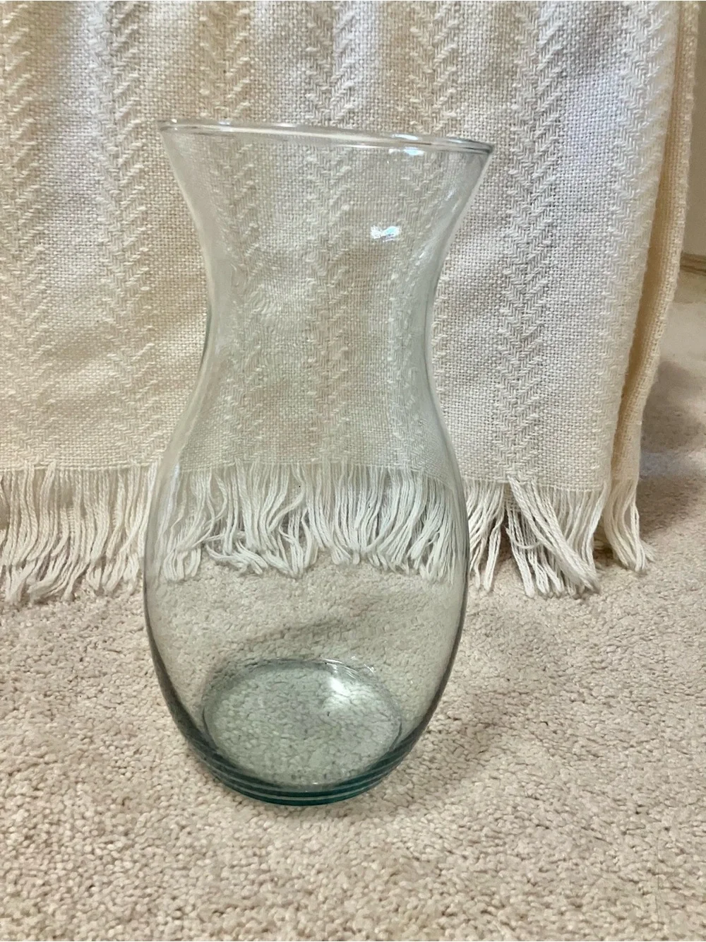 New Clear Glass Vase